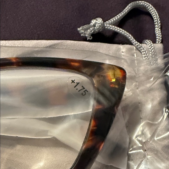 Eyeglasses Trio  Readers - 3 pack of +1.75 Joorti eyewear tortoise Oprah cat eye - Picture 12 of 12